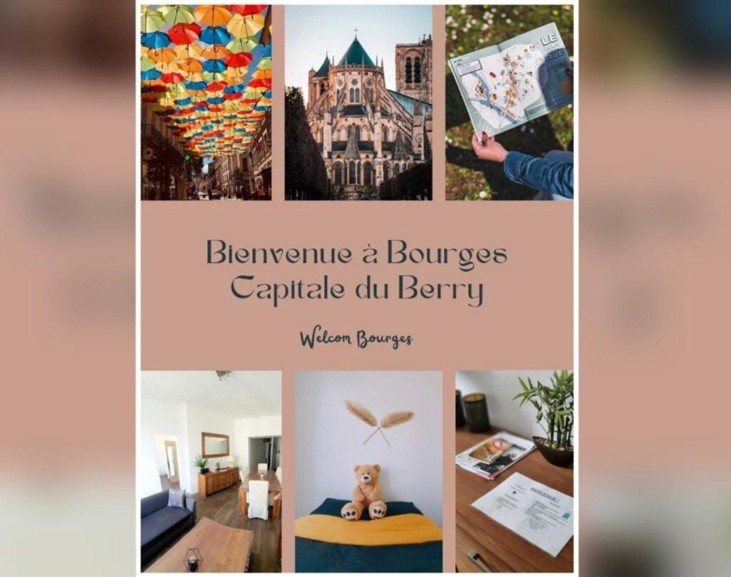 Apartamento Lumineux & Convivial Bourges Exterior foto